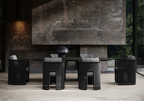 Mıura Nıghtfall Dining Set For 6