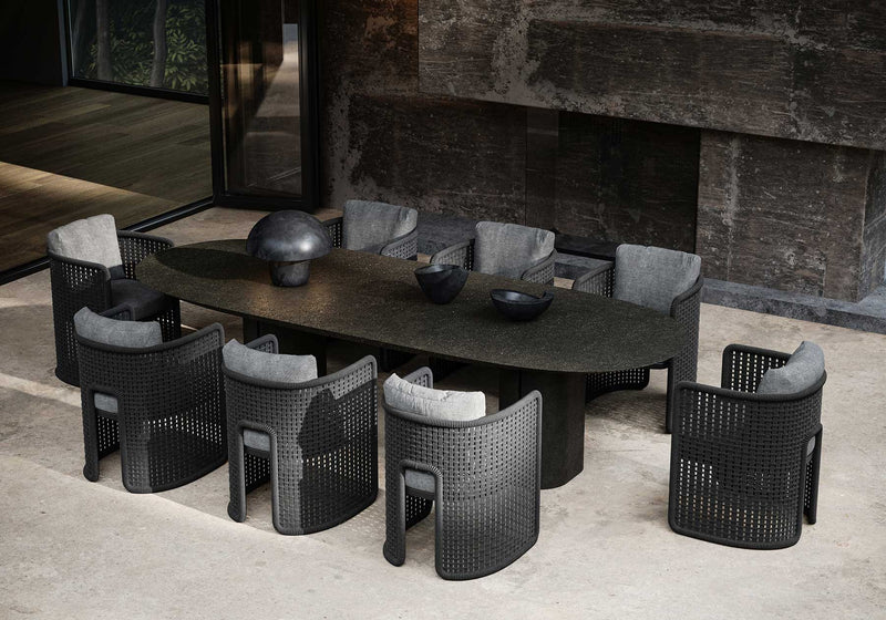 Mıura Nıghtfall Dining Set For 8