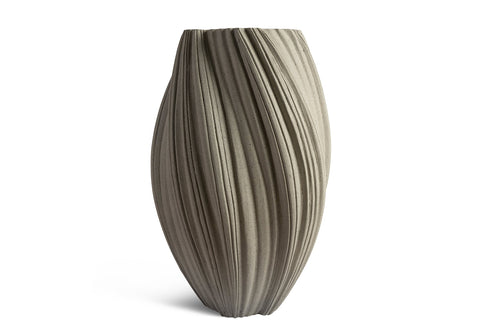   Dune Sandstone L Beige Vase