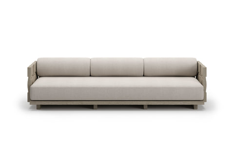   Dune Ash 3 Seater Sofa